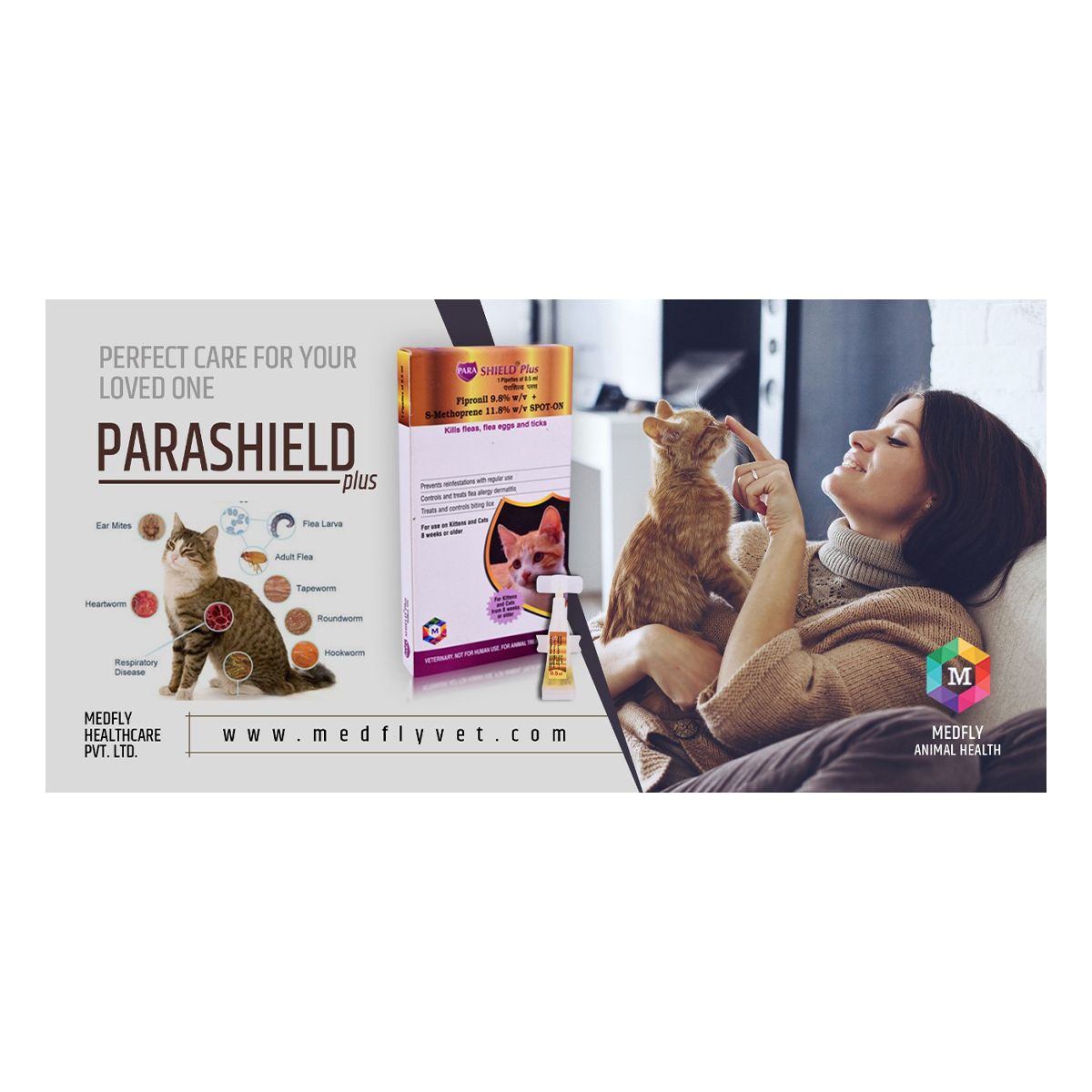 Medfly Healthcare Parashield Plus For Dogs