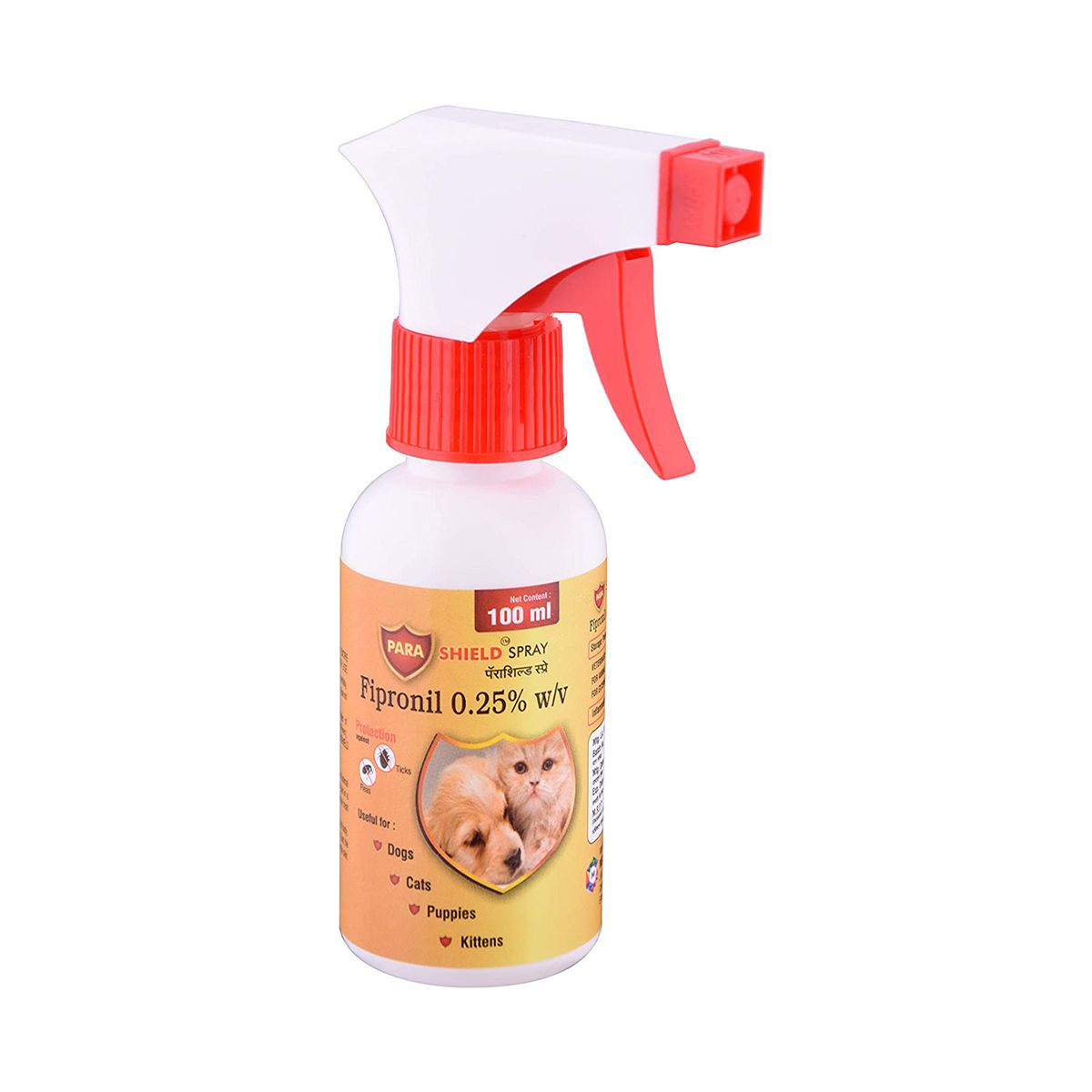 Medfly Healthcare Parashield Spray for Ticks and Fleas