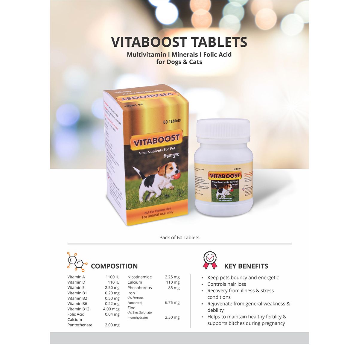 Vitaboost - 60 Tablets